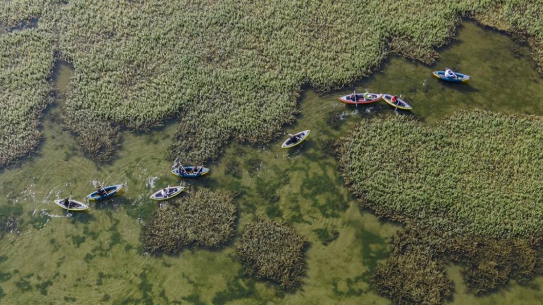 Eşsiz Dilkaya Deltası, kano tutkunlarına ev sahipliği yapıyor 3